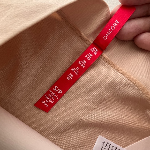 SPANX Oncore High-Waist Shaping Shorts in Light Nude - Picture 8 of 10